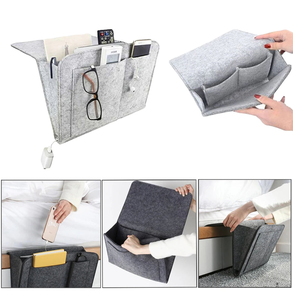 Large Bedside Storage Organizer